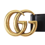GG Supreme and Marmont Leather Belt Brown - Lab Luxury Resale