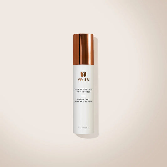 Vivier Daily Age-Defying Moisturizer 55ml unopened jar, hydrating skincare with anti-aging properties.