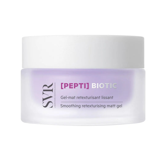 SVR PEPTI-BIOTIC Gel Mat Cream 50ml refill container showing the product packaging and label.