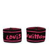 Louis Vuitton Graffiti Sports Towel Wristband Pink