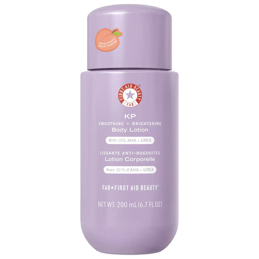 First Aid Beauty KP Smoothing + Brightening Body Lotion with 10% AHA + Urea 200ml NWOB