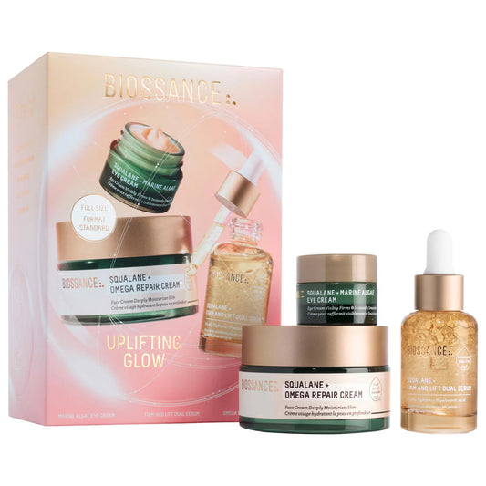 Biossance Uplifting Glow Skincare Set