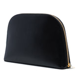 Shiny Calfskin Triomphe Pouch Black - Lab Luxury Resale