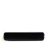 Shiny Calfskin Triomphe Pouch Black - Lab Luxury Resale