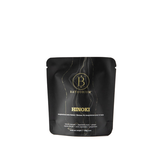 Bathorium - Hinoki Magnesium Flake Soak Single Bath Soak