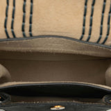 Small Suede Braided Hudson Crossbody Green - Lab Luxury Resale