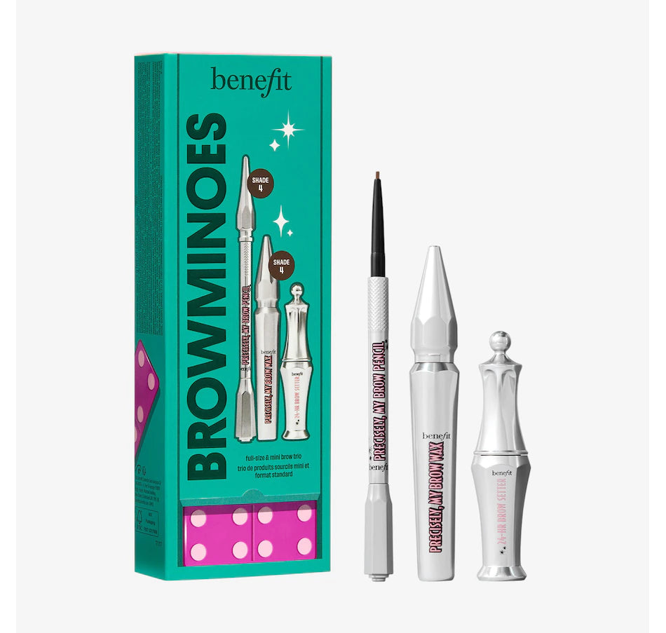 Benefit Cosmetics Brow Pomade in various shades, unopened, in sleek packaging ideal for defining and shaping eyebrows.