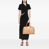 LOEWE Extra Large Canvas and Cut Out Leather Amazona 75