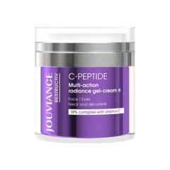 Jouviance Restructiv C-Peptide anti-aging skincare cream in a 50ml jar, new and unopened, for radiant skin.