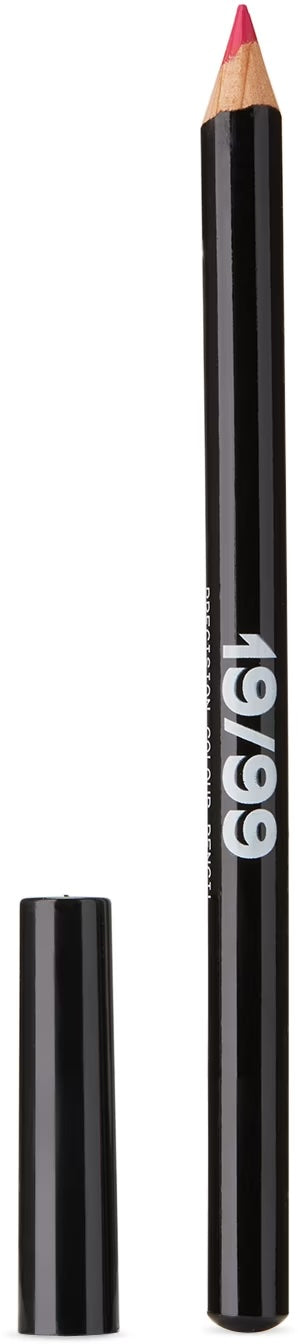 Vibrant rose-pink 19/99 Beauty Precision Colour Pencil Rozsa, a versatile beauty makeup product with a sleek design.