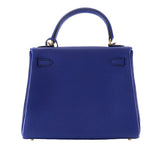 Togo Kelly II Retourne 25 Blue - Lab Luxury Resale