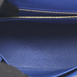 Togo Kelly II Retourne 25 Blue - Lab Luxury Resale