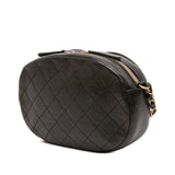 CC Quilted Lambskin Coco Midnight Camera Bag Black - Lab Luxury Resale