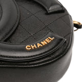 CC Quilted Lambskin Coco Midnight Camera Bag Black - Lab Luxury Resale