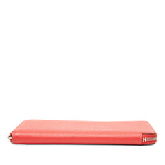 Epsom Azap Silk In Long Walllet Red - Lab Luxury Resale