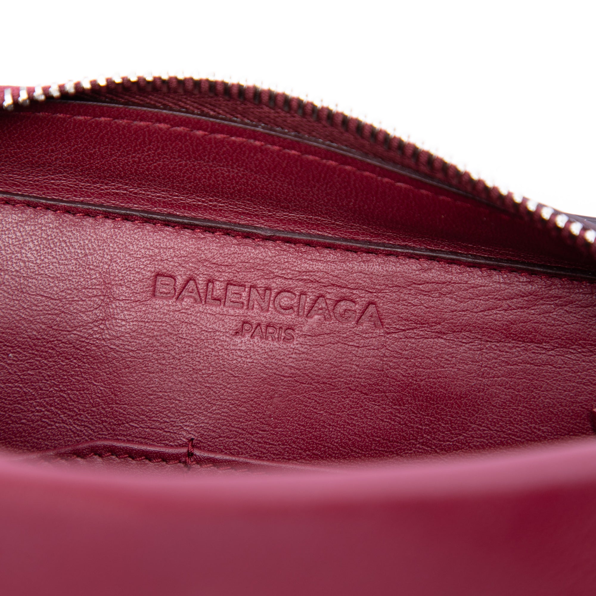 Calfskin Papier Belt Bag Red - Lab Luxury Resale