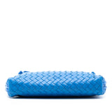 Nappa Intrecciato Nodini Crossbody Blue - Lab Luxury Resale