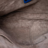 Nappa Intrecciato Nodini Crossbody Blue - Lab Luxury Resale