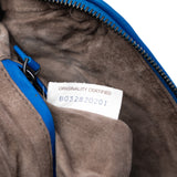 Nappa Intrecciato Nodini Crossbody Blue - Lab Luxury Resale