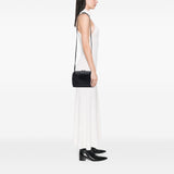 Bottega Veneta Nappa Intrecciato Nodini Crossbody Black