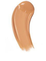 Gucci Natural Finish Fluid Foundation in various shades, new in box, featuring sleek bottle and makeup application details.