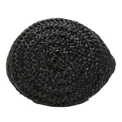 Small Raffia Panier Tote Black - Lab Luxury Resale