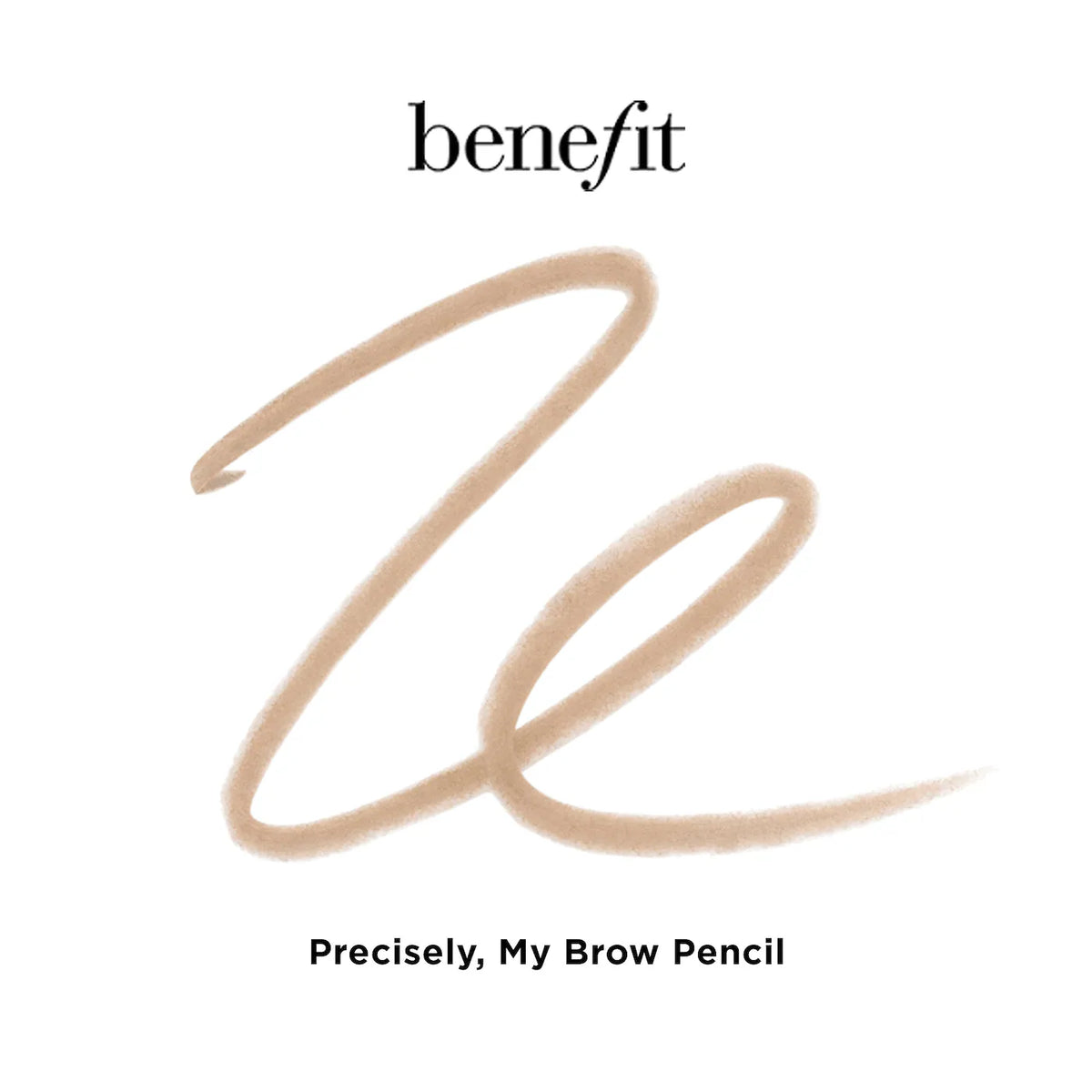 Benefit Cosmetics Precisely, My Brow Pencil waterproof eyebrow definer swatch in various shades showing pencil tip and color payoff.