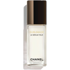 Chanel Sublimage Le Sérum Yeux Ultimate Eye Serum in 15ml bottle, displayed with sleek packaging and elegant design.