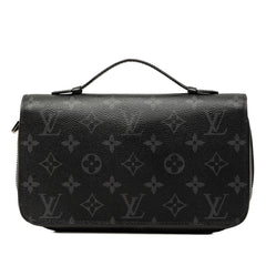 Monogram Eclipse Zippy XL Wallet Black - Lab Luxury Resale