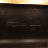 Bicolor Leather Twin Long Skull Clutch Black - Lab Luxury Resale