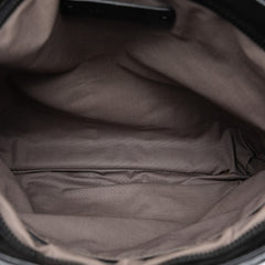 Leather Intreccio Imperatore Crossbody Black - Lab Luxury Resale