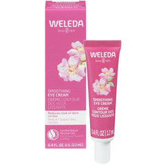 Weleda Smoothing Eye Cream 12ml jar, natural skincare product for hydrating and smoothing the delicate eye area.