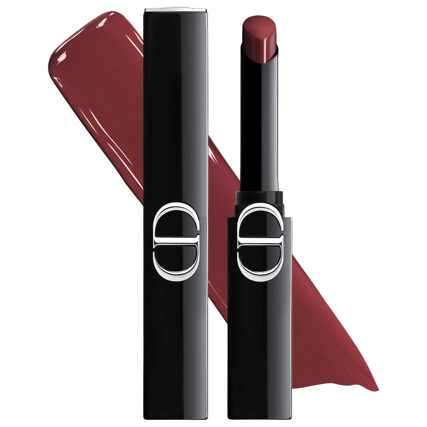 Dior Rouge Dior On Stage Lipstick in various shades, new in box, showcasing vibrant lipstick colors and sleek packaging.