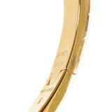 Narrow Enamel Sous le Charm d Orphee Clic H Bracelet PM Blue - Lab Luxury Resale