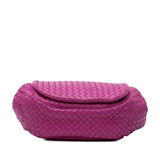 Nappa Intrecciato Flap Crossbody Pink - Lab Luxury Resale