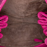 Nappa Intrecciato Flap Crossbody Pink - Lab Luxury Resale