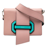 City Calf Plex Ribbon Crossbody Pink - Lab Luxury Resale