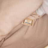 Large Chevron Caviar O Case Clutch Beige - Lab Luxury Resale