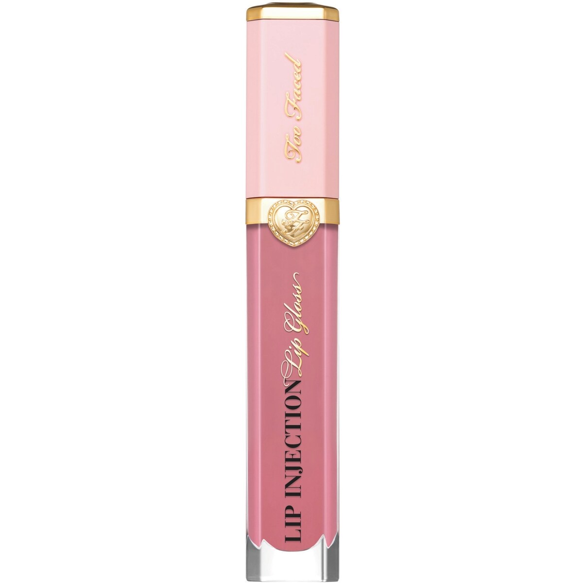 Too Faced Lip Injection Power Plumping Gloss in various shades, new in box, featuring glossy finish and hydrating formula.
