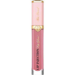 Too Faced Lip Injection Power Plumping Gloss in various shades, new in box, featuring glossy finish and hydrating formula.