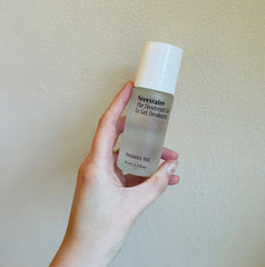 Nécessaire aluminum-free Mandelic fragrance-free deodorant gel in unopened packaging, with sleek, minimalist design.