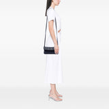Mini Nappa Intrecciato Turn Lock Crossbody Black - Lab Luxury Resale