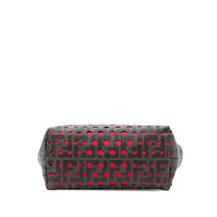 Small Perforated Zucca Spalmati Roll Tote Brown - Lab Luxury Resale