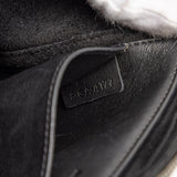 Trifold Leather Clutch On Chain Black - Lab Luxury Resale