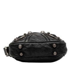 Lambskin Motocross Le Cagole Messenger Bag Black - Lab Luxury Resale