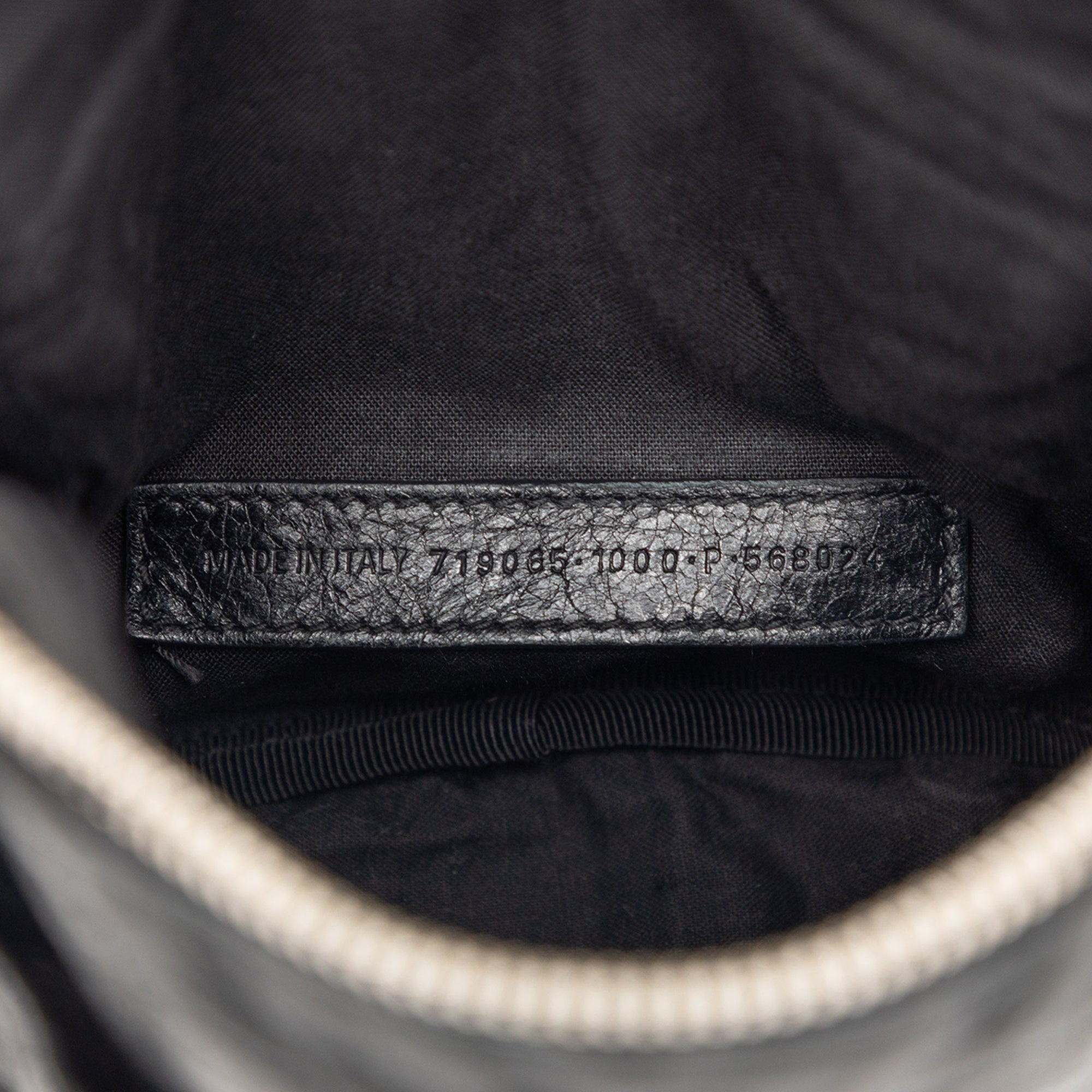 Lambskin Motocross Le Cagole Messenger Bag Black - Lab Luxury Resale