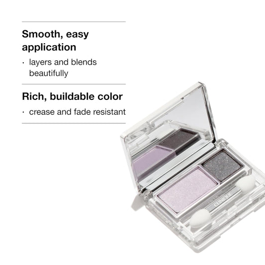 Clinique All About Shadow Duo Eye Shadow - 19 Blackberry Frost NIB