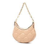 Mini GG Marmont Matelasse Leather Satchel Brown - Lab Luxury Resale