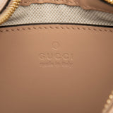 Mini GG Marmont Matelasse Leather Satchel Brown - Lab Luxury Resale