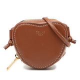 Celine Micro Leather Heart Crossbody